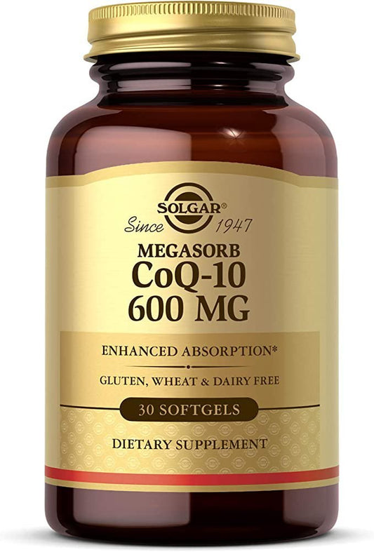 MEGASORB KOENTSYYMI Q10 / 600 mg / 30 pehmokapselia