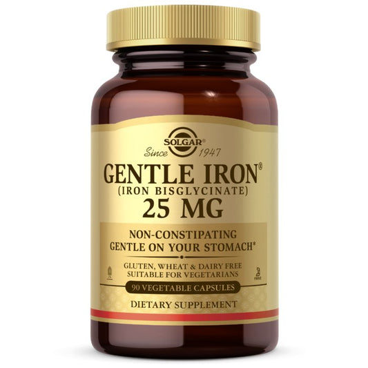 GENTLE IRON / VATSAYSTÄVÄLLINEN RAUTA / 25 mg / 90 kaps.