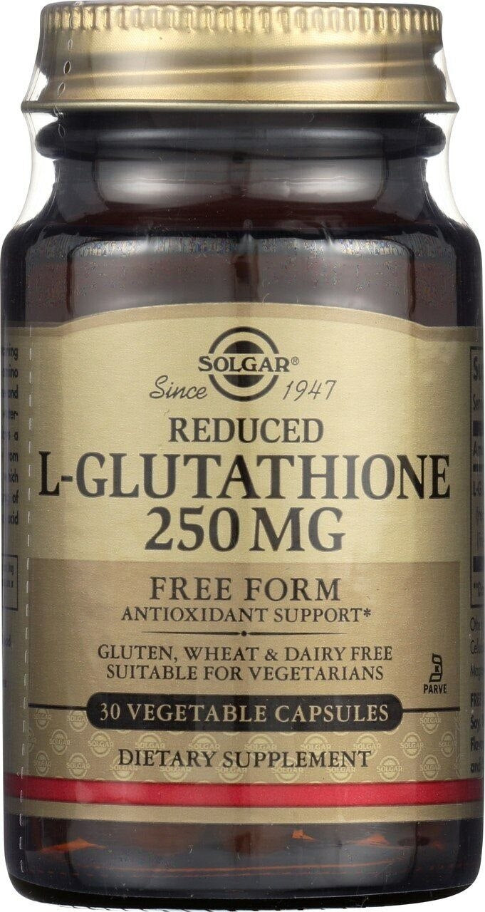 L-GLUTATIONI / PELKISTETTY MUOTO / 250 mg / 30 kaps.