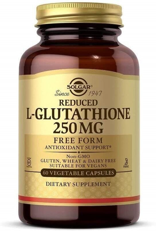 L-GLUTATIONI / PELKISTETTY MUOTO / 250 mg / 60 kaps.
