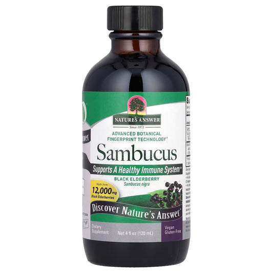 SAMBUCUS / MUSTASELJATIIVISTE / 120 ml