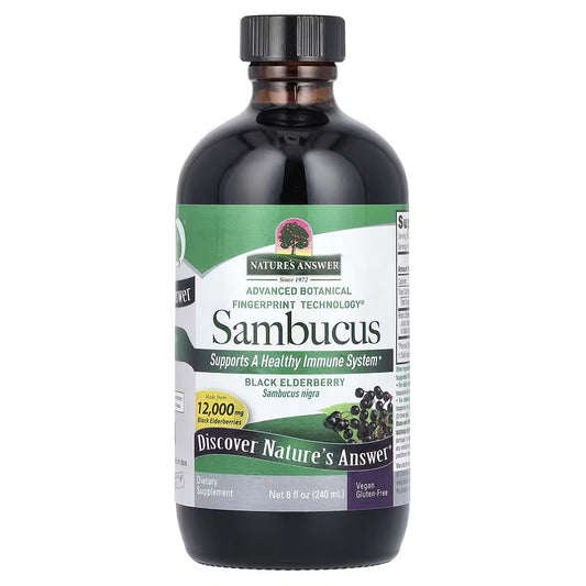 SAMBUCUS / MUSTASELJATIIVISTE / 240 ml