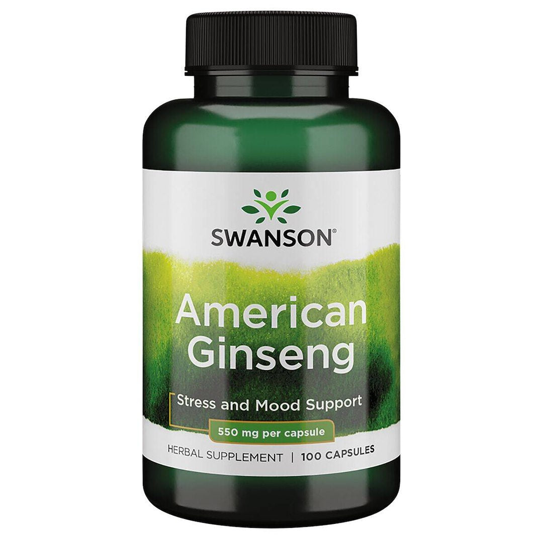 AMERIKKALAINEN GINSENG / 550 mg / 100 kaps.