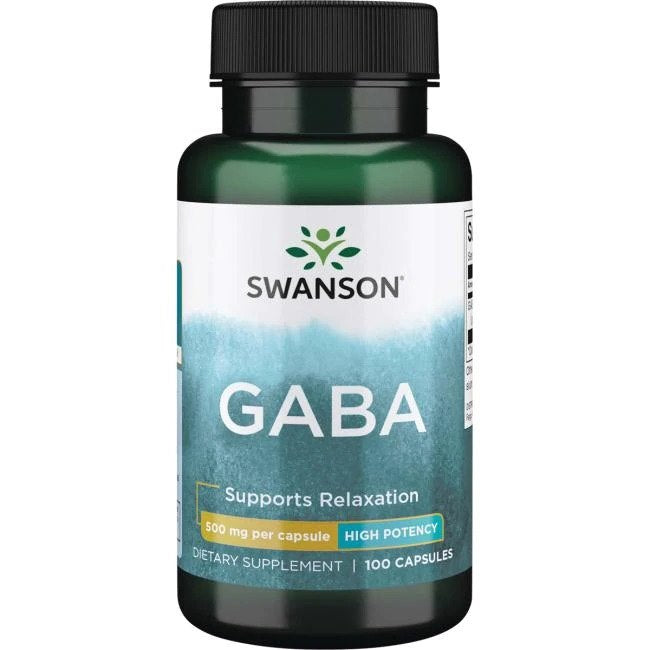 GABA / 500 mg / 100 kaps.