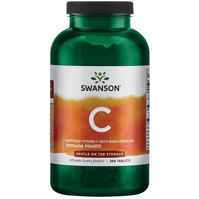 C-VITAMIINI / PUSKUROITU / BIOFLAVONOIDEILLA / 1000mg / 250 tabl.