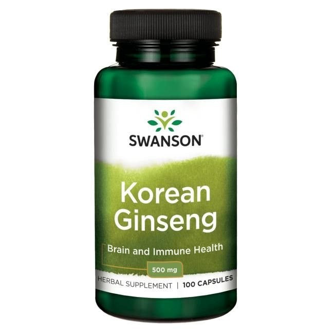 KOREAN GINSENG / 500 mg / 100 kaps.