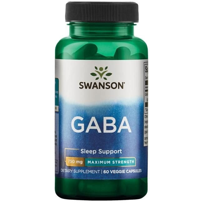 GABA / 750 mg / EXTRA VAHVA / 60 vkaps.