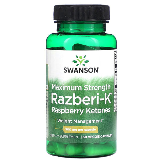 RAZBERI-K / VADELMAKETONIT / VAHVA / 500 mg / 60 vkaps.