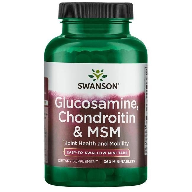 GLUKOSAMIN + CHONDROITIN + MSM / 360 Mini-Tabletten