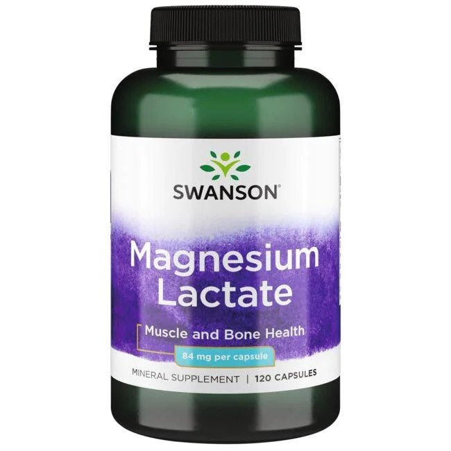 MAGNESIUM LAKTAATTI / 84 mg / 120 kaps.