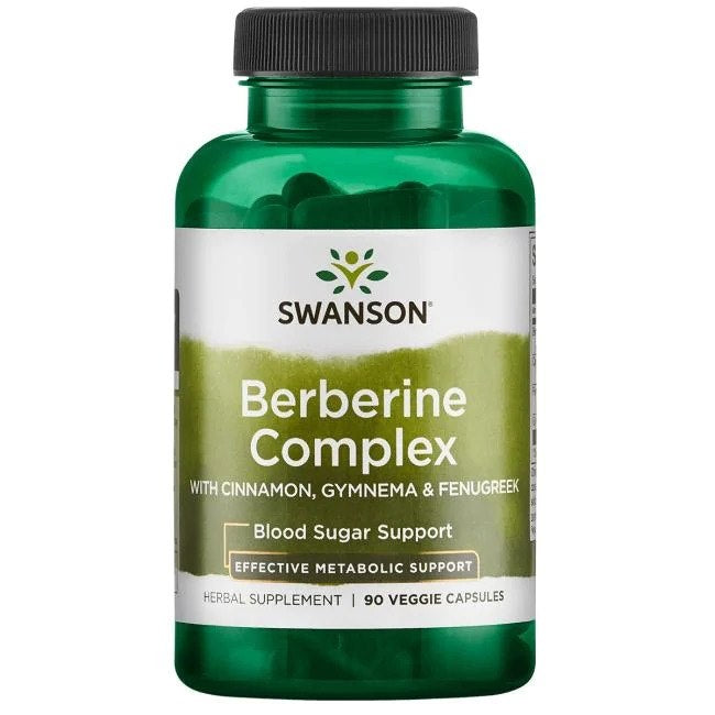 BERBERINE COMPOUND / CINNAMON + GYMNEMA + HORNED CLOVER / 90 veg capsules