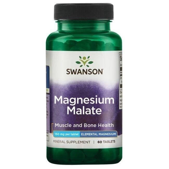 MAGNESIUM MALAATTI / 150 mg / ALKUAINEMAGNESIUM / 60 tabl.