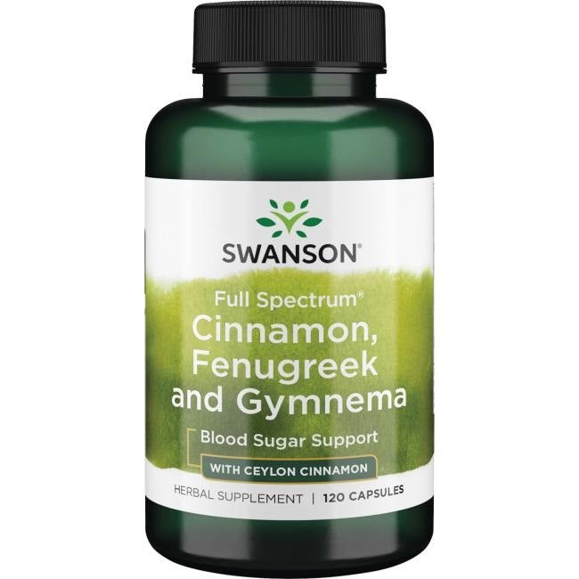 TÄYDEN SPEKTRIN KANELI + SARVIAPILA + GYMNEMA / 120 kaps.