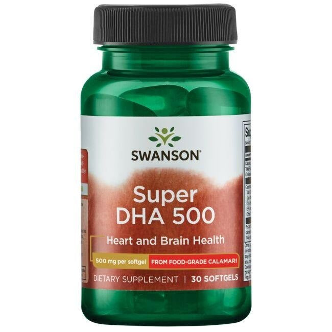 SUPER DHA / 500 mg / 30 pehmytkapselia