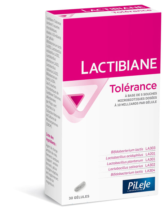 LACTIBIANE TOLERANCE / PROBIOOTIT RIPULIIN / 30 kaps.