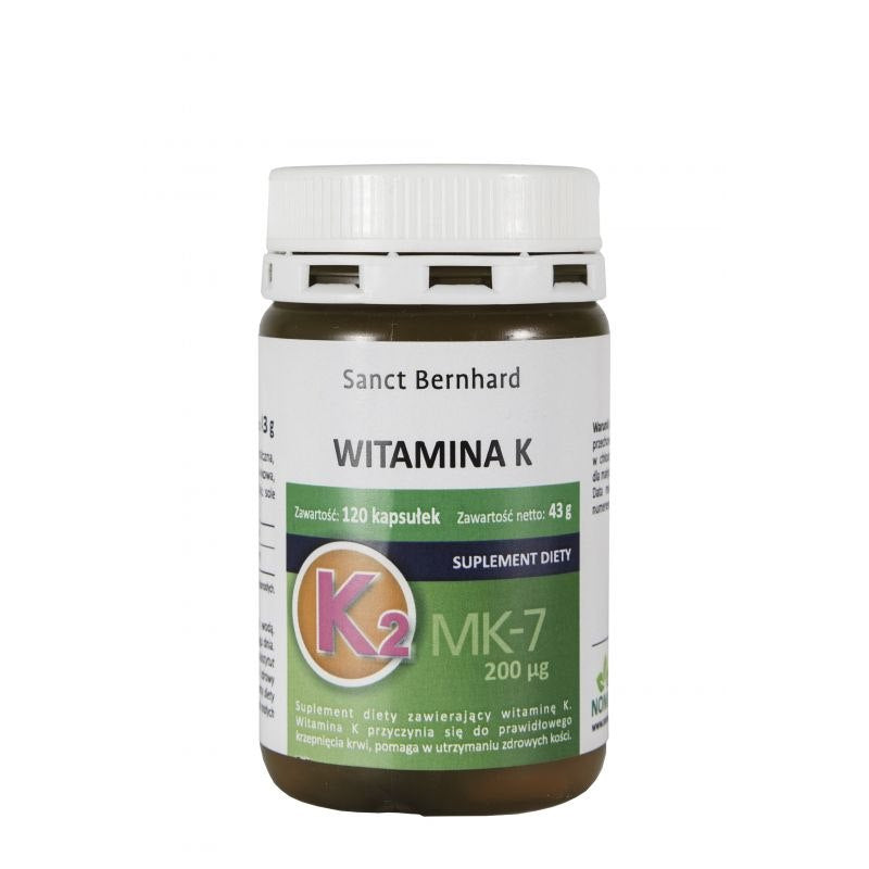 K2-MK-7 VITAMIINI / 200 mcg / 120 kaps.