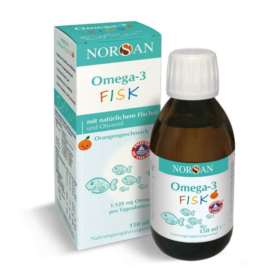LUONNOLLINEN OMEGA-3 LAPSILLE / APPELSIINI / 150 ml