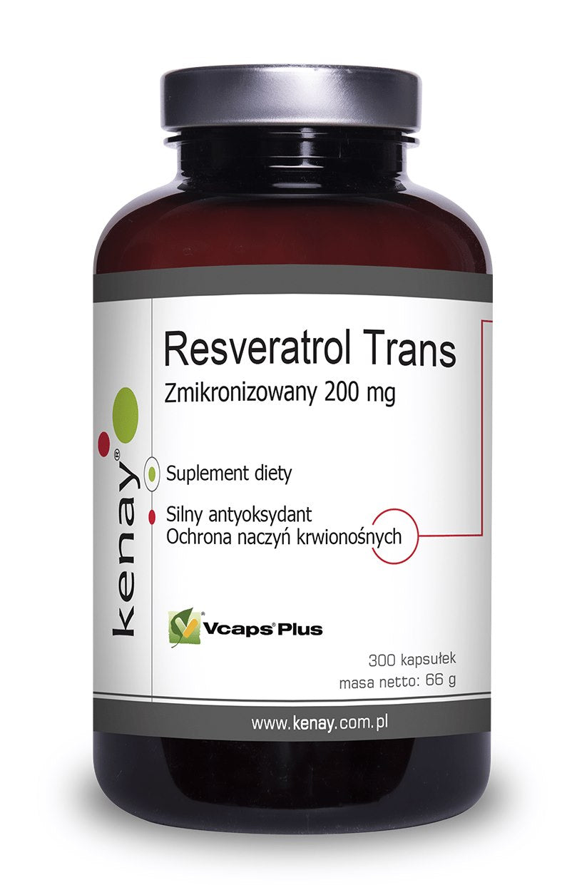 RESVERATROLI / TRANSMIKRONISOITU / 200 mg / 300 kaps.