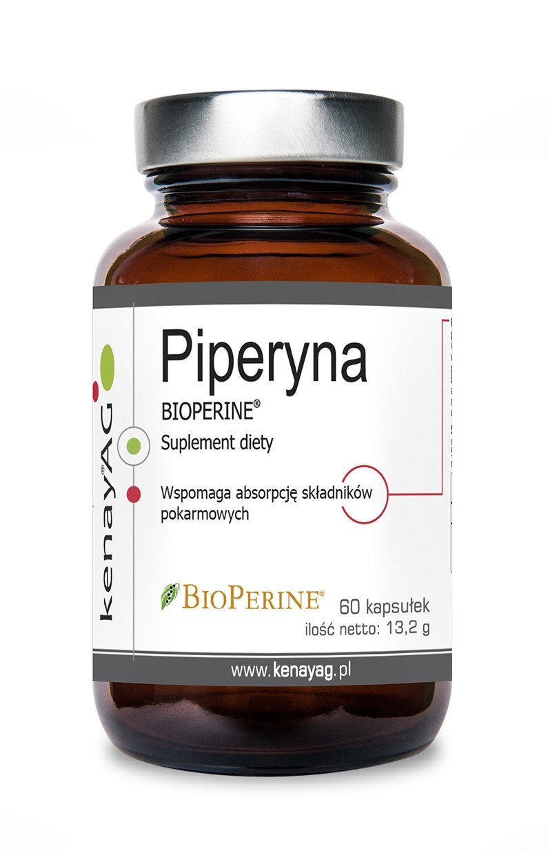 PIPERIINI / BIOPERINE / MUSTAPIPPURIUUTE / 60 kaps.