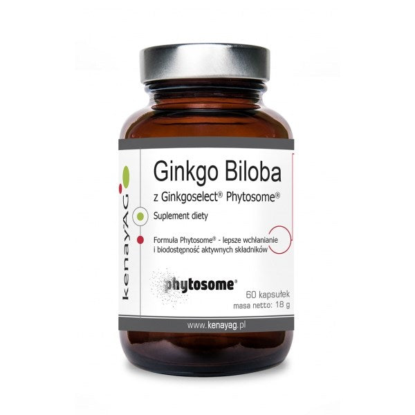 GINKGO BILOBA / GINKGOSELECT PLUS FYTOSOMIT / 60 kaps.