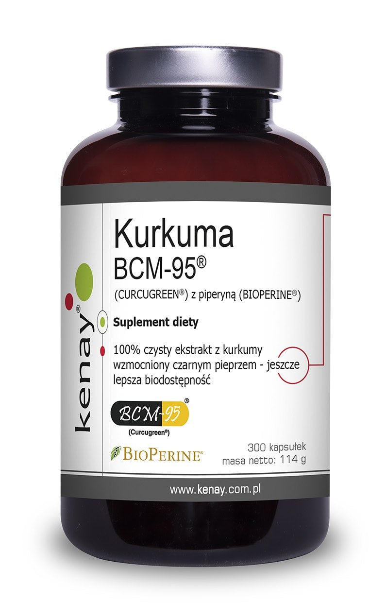 KURKUMIINI BCM-95 + PIPERIINI / 300 kaps.