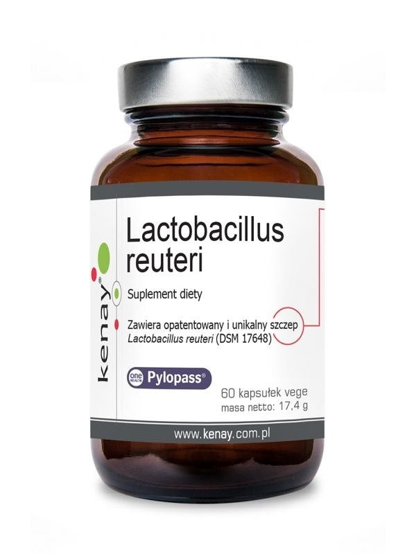 LACTOBACILLUS REUTERI / PYLOPASS-TEKNOLOGIALLA / 60 kaps.