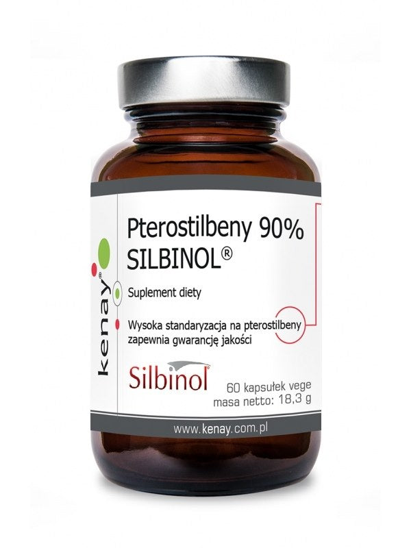 PTEROSTILBEENI / 90% SILBINOL / 60 kaps.