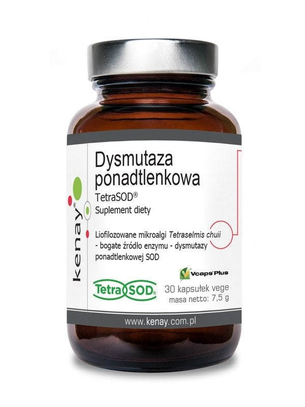 MIKROLEVÄT / SUPEROKSIDI DISMUTAASI / TetraSOD / 750 IU / 30 kaps.