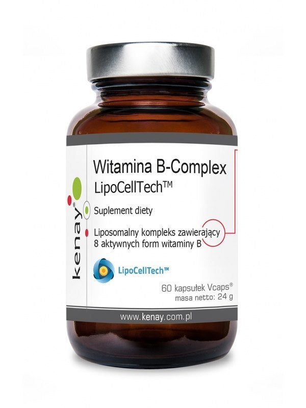LIPOSOMAALINEN B-VITAMIINIYHDISTE / LipoCellTech / 60 kaps.