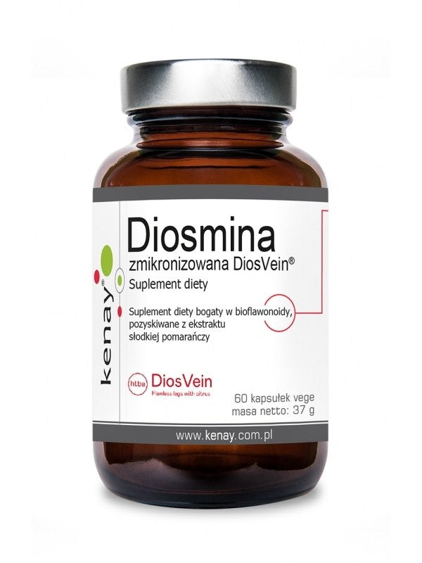 MIKRONISOITU DIOSMIINI / VERISUONILLE / DiosVein / 60 kaps.