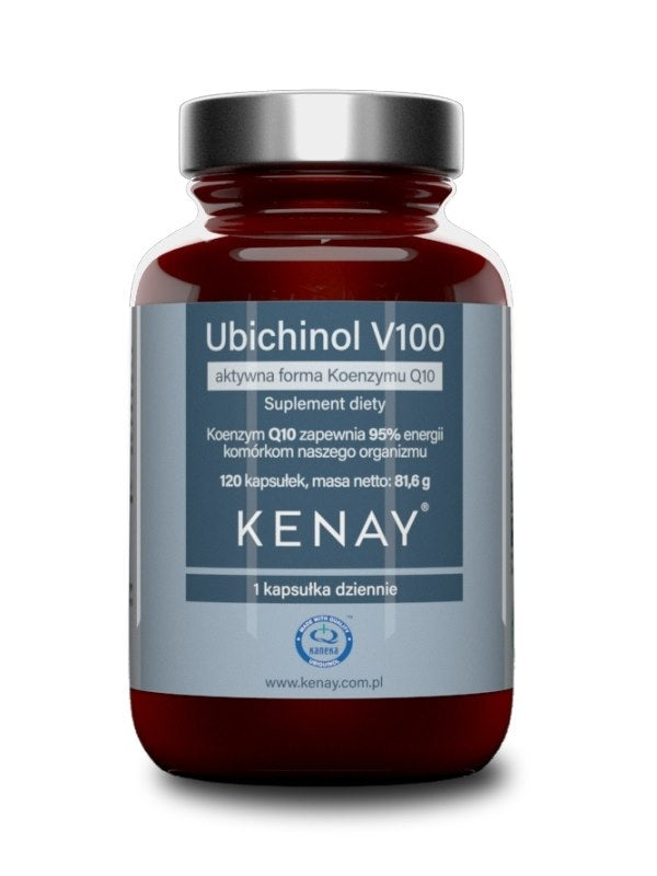 KOENTSYYMO Q10 / V100 ACTIVE / UBIKINONI / 100 mg / 120 kaps.