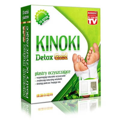 KINOKI DETOX GOLD LAASTARIT / 10 kpl.