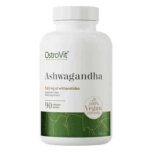 ASHWAGANDHA -UUTE / VEGE / 375 mg / 90 tabl.