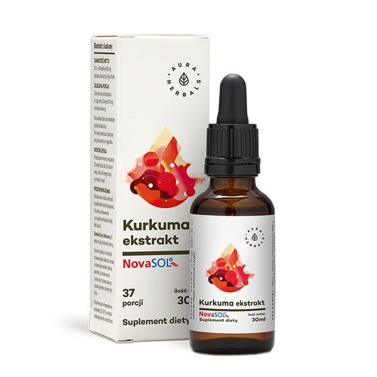 AURA HERBALS Kurkumi ekstrakt, kurkumiin (30 ml / 1 fl. oz.)