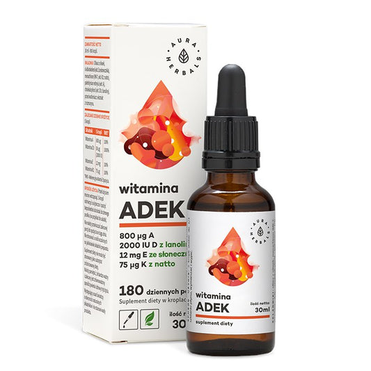ADEK-VITAMIINIT / OLIIVIÖLJYSSÄ / 30 ml