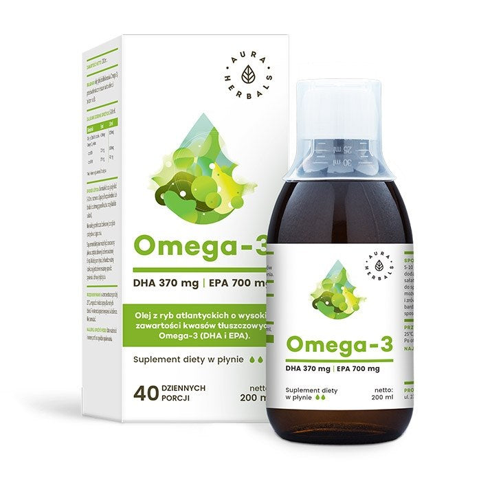 ATLANTIN OMEGA-3 / 370 DHA / 700 EPA / 200 ml