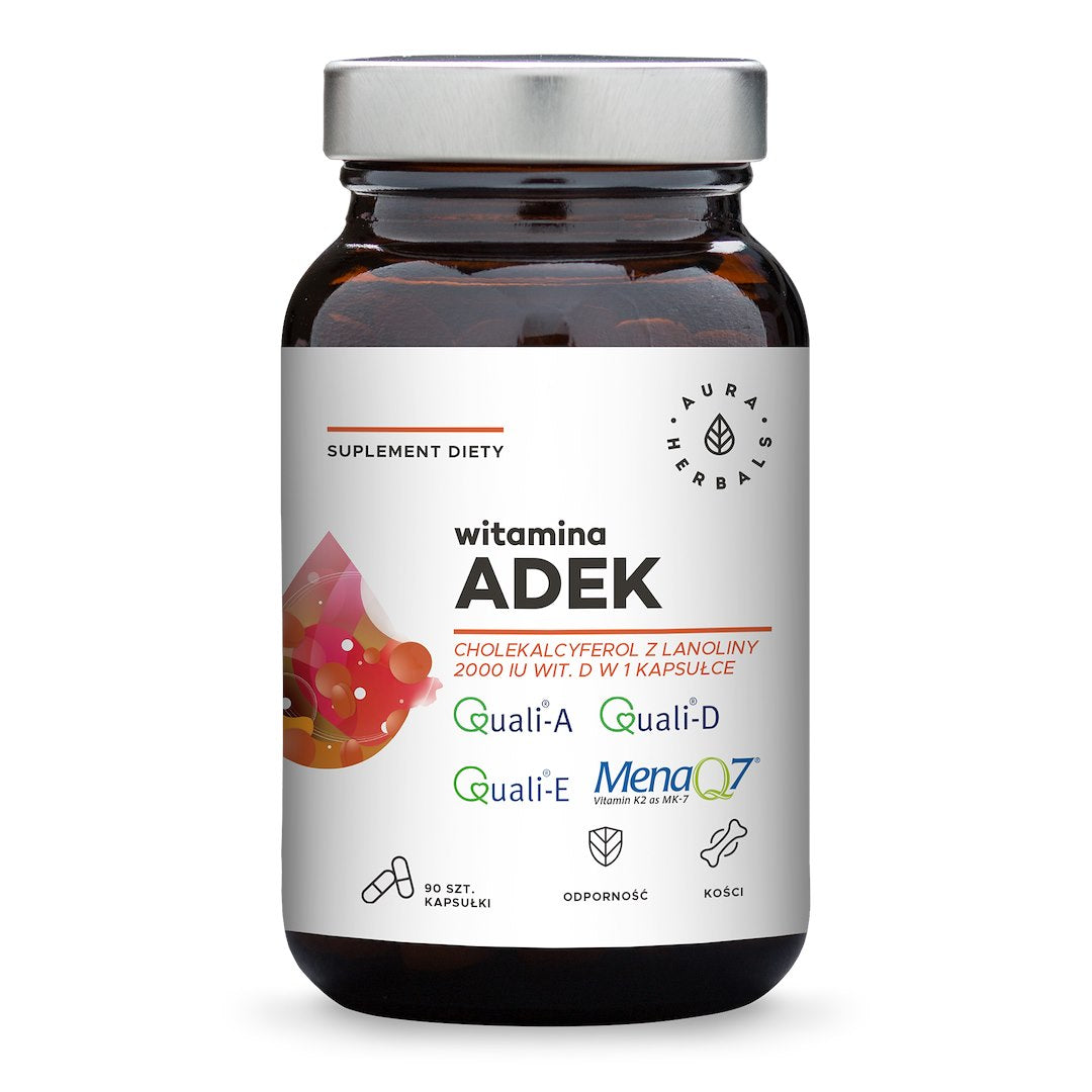 ADEK VITAMINER / 90 kaps.