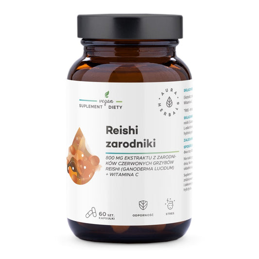 REISHI-ITIÖT / 800 mg + C-VITAMIINI / 60 kaps.