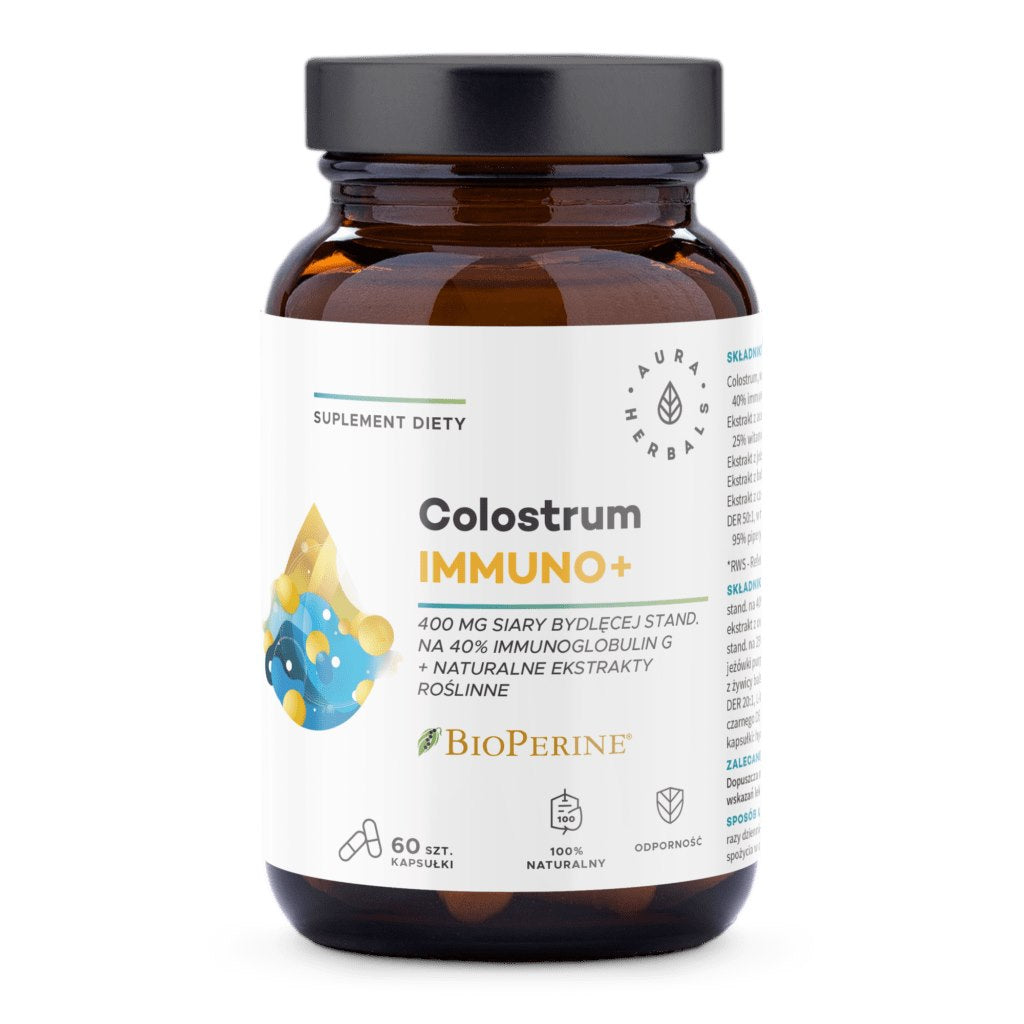 TERNIMAITO + BIOPERINE / 40% IMMUNOGLOBULIINEJA / 60 kaps.