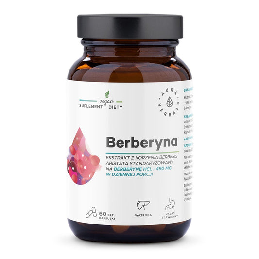 BERBERIIN / 500 mg / BERBERIS ARISTATA / 60 kapslit