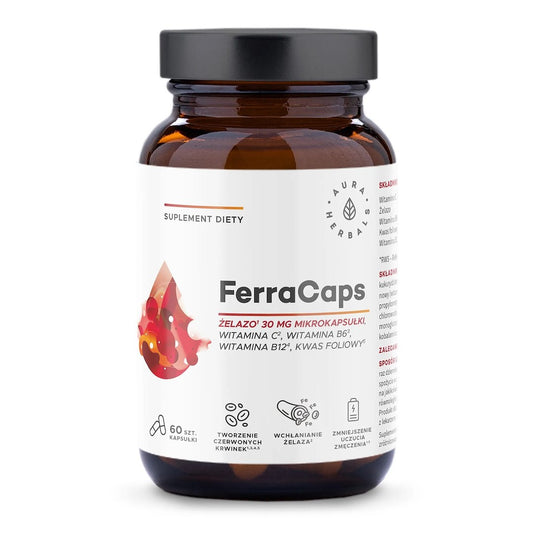FerraCaps / RAUTA + VITAMINE / 60 Kaps.