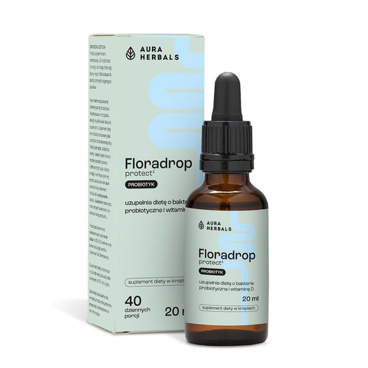 FLORADROP / PROBIOOTTI + D-VITAMIINI / NESTEMÄINEN / 20 ml