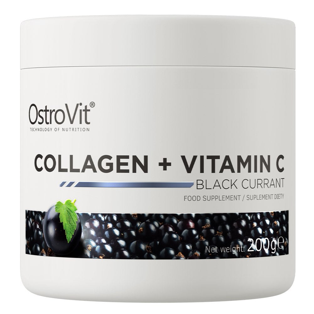 KOLLAGEENI + C VITAMIINI / MUSTAHERUKKA / 200 g