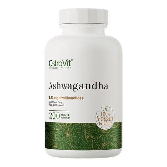 ASHWAGANDGA -UUTE / VEGE / 375 mg / 200 tabl.