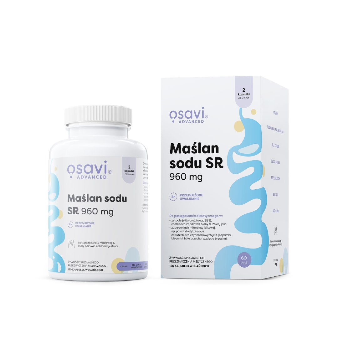 NATRIUMBUTYRAATTI / 960 mg / 120 kaps.