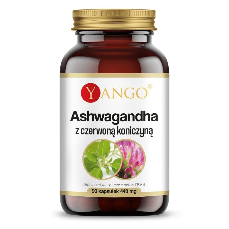 ASHWAGANDHA + PUNA-APILA UUTTEET / 250 mg + 100 mg / 90 kaps.