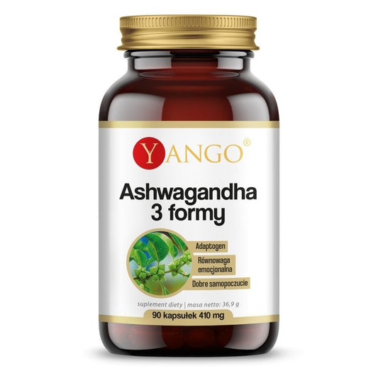 TRIPLA ASHWAGANDHA -UUTE / 410 mg / 90 kaps.
