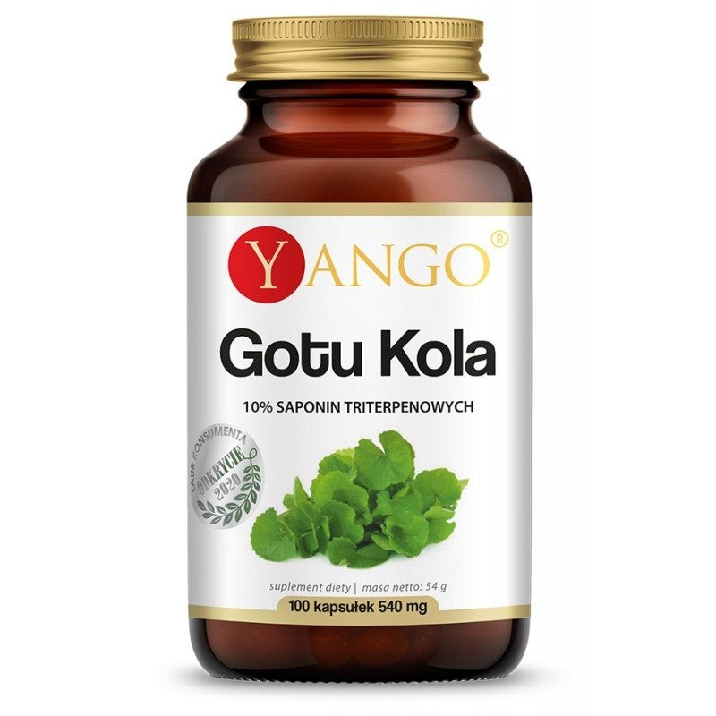 GOTU KOLA-EXTRAKT / 10% SAPONINE / 100 Kapseln