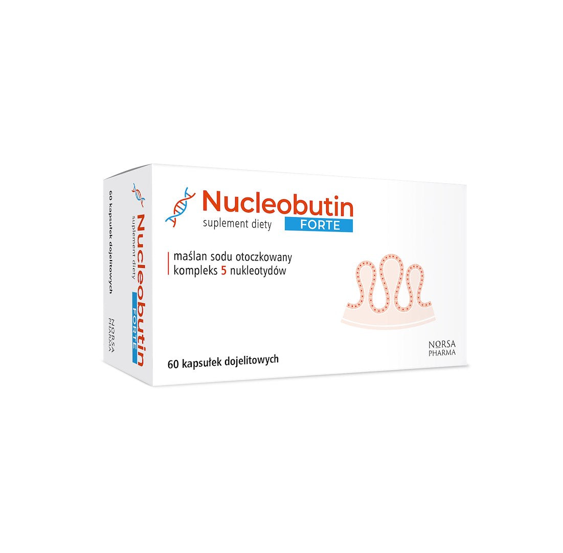 NATRIUMBUTYRAATTI + NUKLEOTIDIT / VOIHAPPO / 60 kaps.