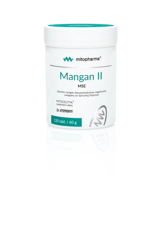 MSE MANGAANI + SPIRULINA / 120 tabl.